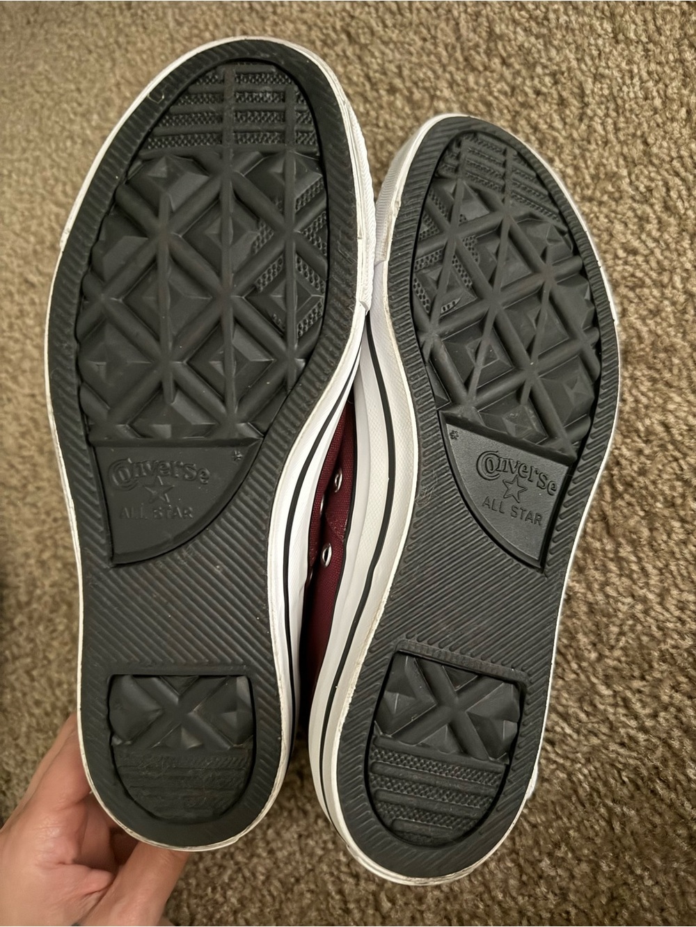 Women’s Maroon Converse 🤍 - Picture 4 of 4